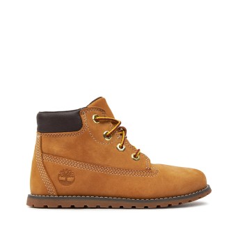 TIMBERLAND - Combat boot unisex child Zip Pokey Pine Mid
