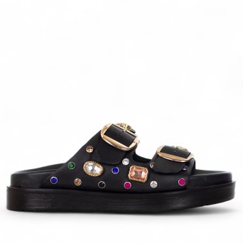 EXÉ - Sandal double band with studs
