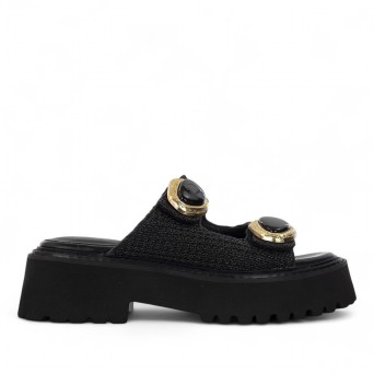 NOA HARMON - Sandal with stones