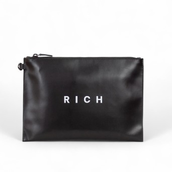 JOHN RICHMOND - Pochette con logo