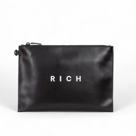 JOHN RICHMOND - Logo Clutch Bag