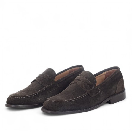 LORIS LORENZO - Mocassin en daim