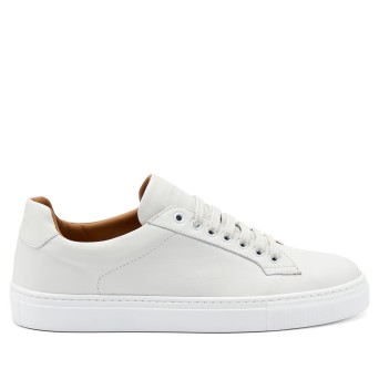 FRAU - Zapatillas de piel con logotipo