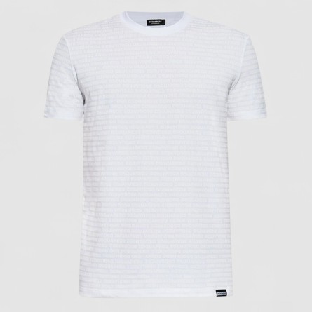 DSQUARED2 - T-shirt con logo all over