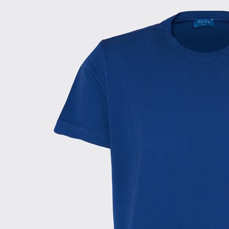 FEFÈ NAPOLI - T-Shirt aus gewaschener Baumwolle FEFÈ NAPOLI - T-Shirt aus gewaschener Baumwolle
