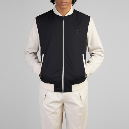 RHUN - Chaqueta universitaria con logotipo
