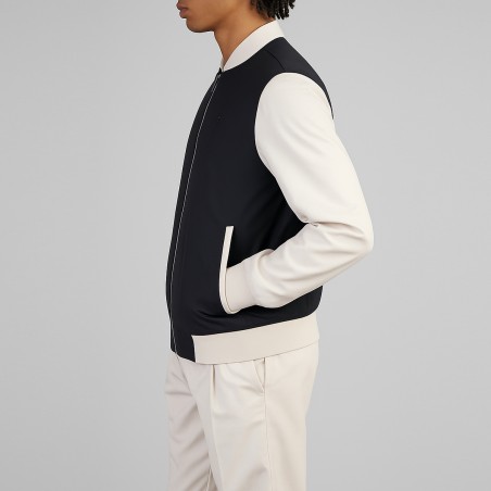 RHUN - Chaqueta universitaria con logotipo