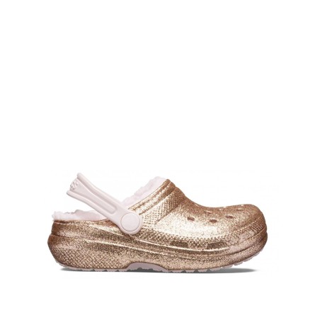 CROCS - Classic Lined Glitter Clog Kid
