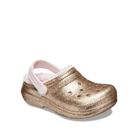CROCS - Zueco Classic Lined Glitter Kid