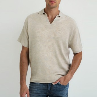 BOTTEGA CINQUE - Polo Lino