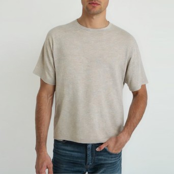 BOTTEGA CINQUE - Camiseta Over