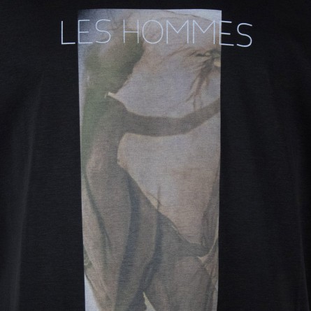 LES HOMMES - T-Shirt mit Grafik LES HOMMES - T-Shirt mit Grafik