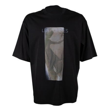 LES HOMMES - T-Shirt mit Grafik