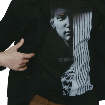 LES HOMMES - T-shirt in cotone