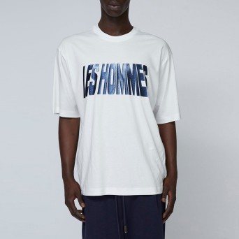 LES HOMMES - Camiseta con logo