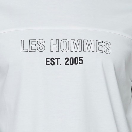 LES HOMMES - T-shirt with logo