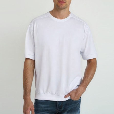 LES HOMMES - Baumwoll-T-Shirt LES HOMMES - Baumwoll-T-Shirt