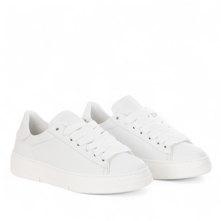 BRIAN MILLS - Baskets en faux cuir avec logo