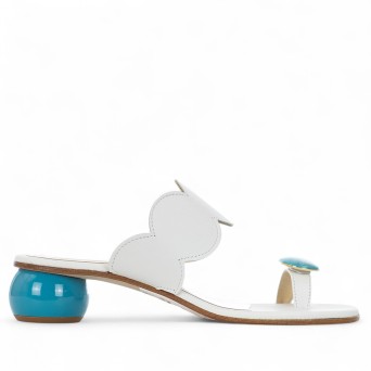SIANOVIAROMA - Sandalia de dedo con accesorio