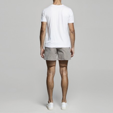 OUT/FIT - T-shirt girocollo no stretch con logo