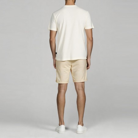 OUT/FIT - T-shirt in maglia di cotone con patch logo