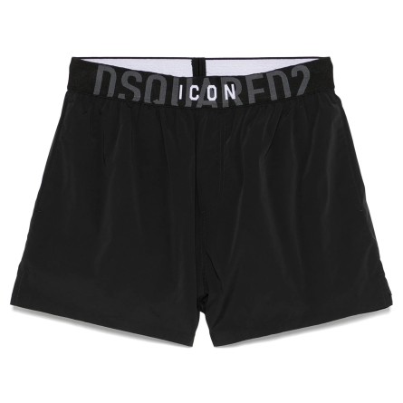 DSQUARED2 - Costume da bagno con elastico logato