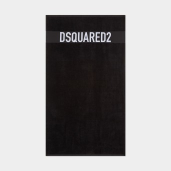 DSQUARED2 - Telo da mare in cotone con logo