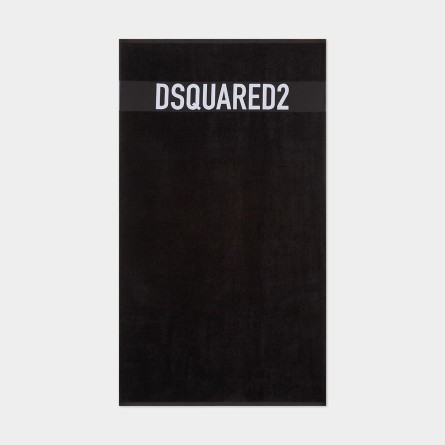 DSQUARED2 - Telo da mare in cotone con logo