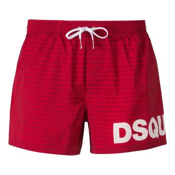 DSQUARED2 - Costume da bagno con logo all over