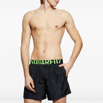 DSQUARED2 - Costume da bagno con elastico logato
