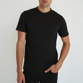 OUT/FIT - Baumwoll-T-Shirt mit Rundhalsausschnitt 2