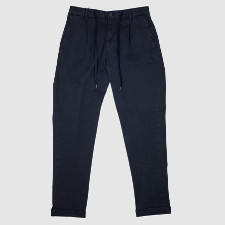 OUT/FIT - Drawstring pants with turn-ups