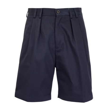 OUT/FIT - Cotton Bermuda Shorts with Logo