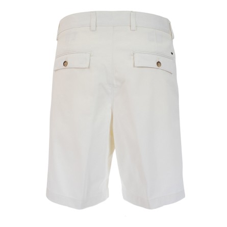 OUT/FIT - Cotton Bermuda Shorts with Logo OUT/FIT - Cotton Bermuda Shorts with Logo