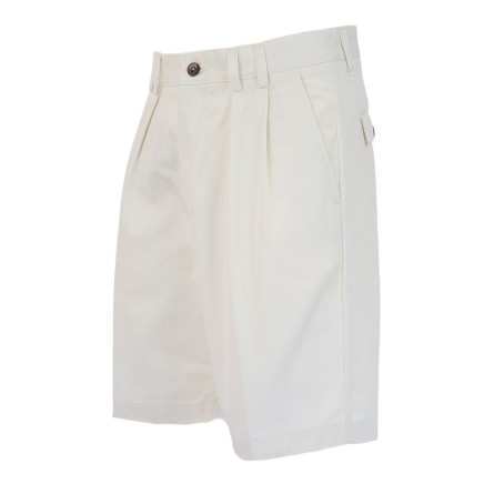 OUT/FIT - Cotton Bermuda Shorts with Logo OUT/FIT - Cotton Bermuda Shorts with Logo