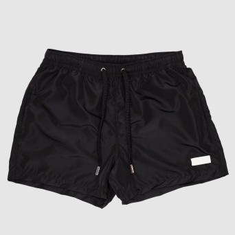 LES HOMMES - Swimsuit with logo patch