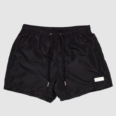 LES HOMMES - Swimsuit with logo patch