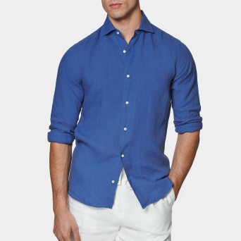 FILANGIERI NAPOLI - Camicia 100% lino