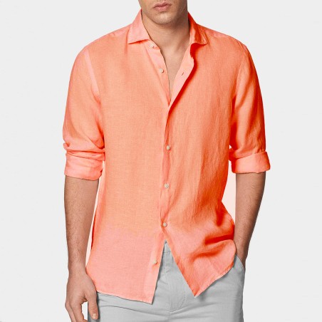 FILANGIERI NAPOLI - Camicia 100% lino