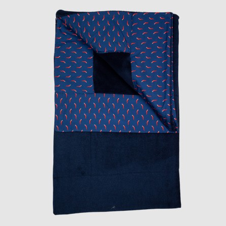 FEFÈ NAPOLI - Serviette de plage en forme de porte-bonheur Cornetto