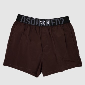 DSQUARED2 - Costume da bagno con elastico logato
