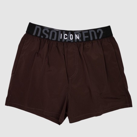 DSQUARED2 - Costume da bagno con elastico logato