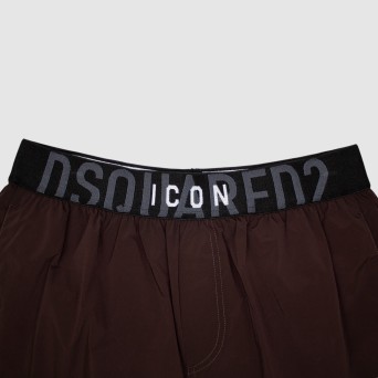 DSQUARED2 - Costume da bagno con elastico logato 2