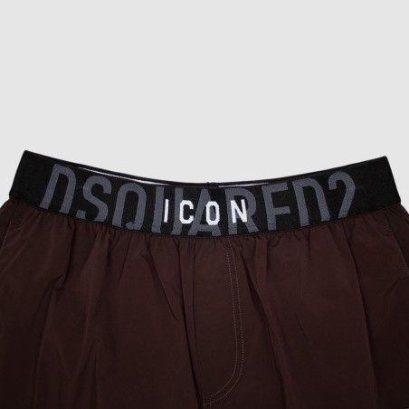 DSQUARED2 - Costume da bagno con elastico logato