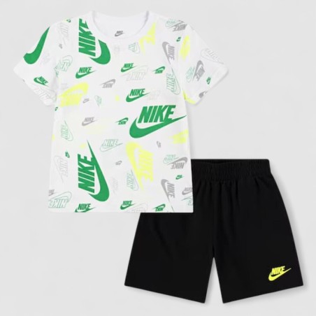 NIKE - Completino con logo all-over