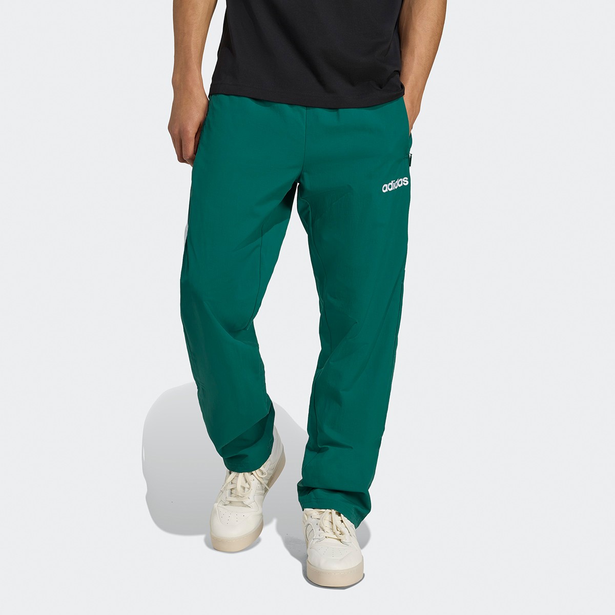 ADIDAS ORIGINALS - Track pant with logo - JX3055-VERDE