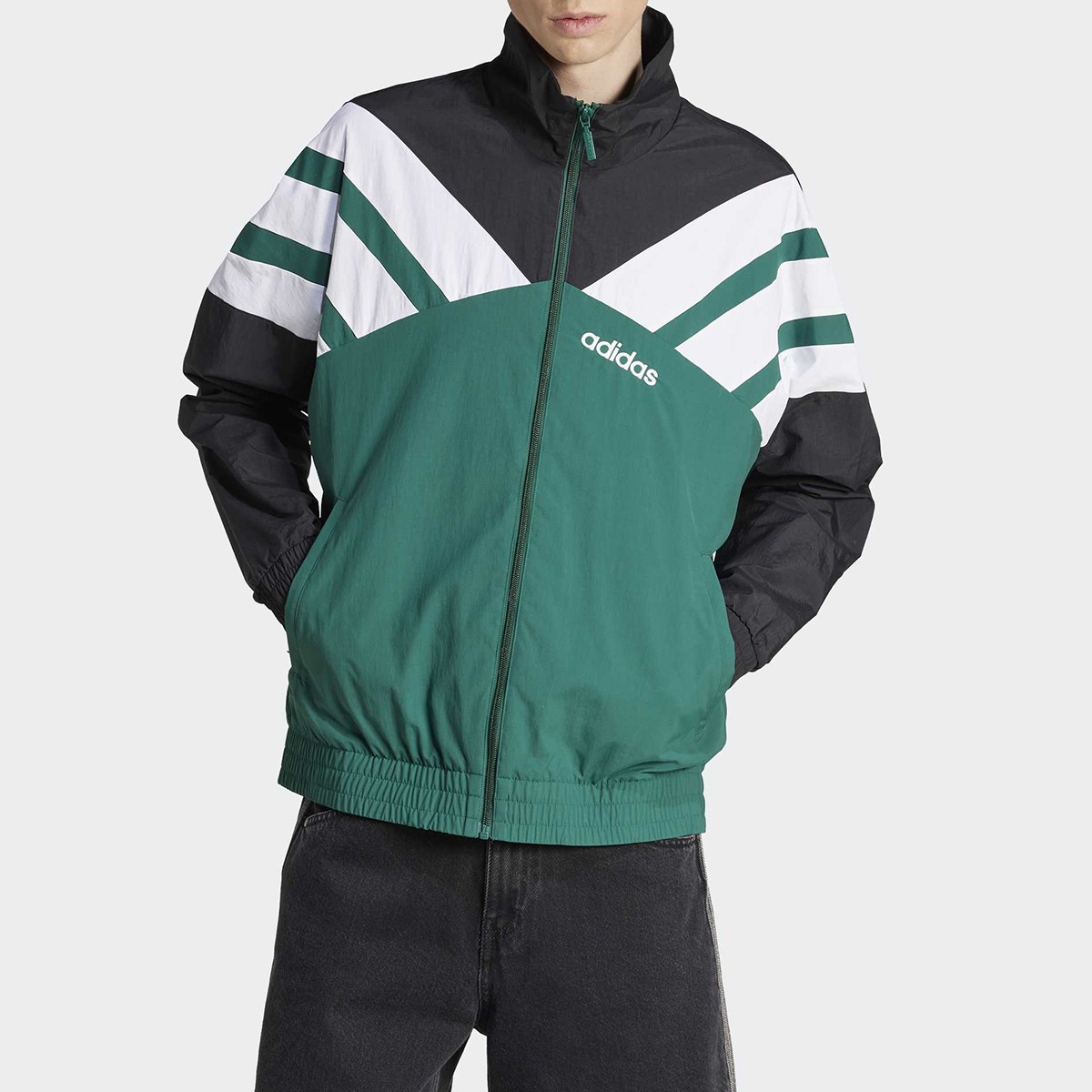 ADIDAS ORIGINALS - Track Top Jacket - JX3053-VERDE NERO