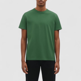 BRIATORE MILANO - T-shirt basic girocollo in misto cotone