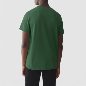 BRIATORE MILANO - Camiseta básica de cuello redondo en mezcla de algodón 2