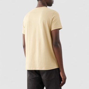 BRIATORE MILANO - Basic-T-Shirt mit Rundhalsausschnitt aus Baumwollmischung 2
